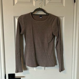 Old Navy Plush Rib Knit Long Sleeve